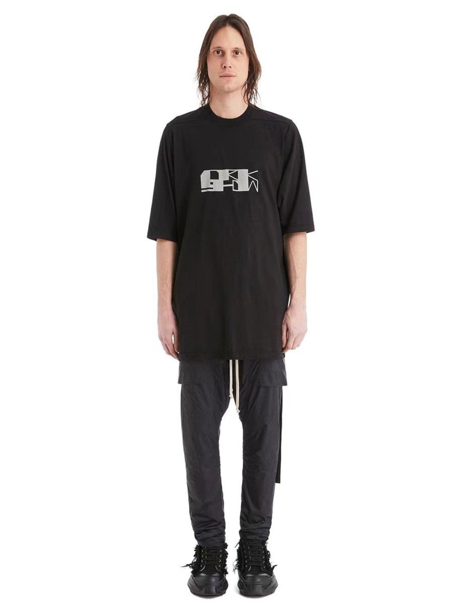 Men Rick Owens Pants | Creatch Cargo Drawstring Woven Pants