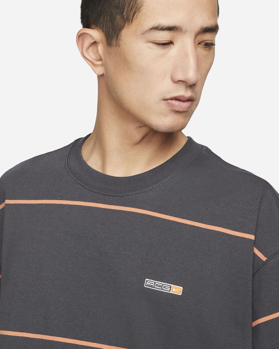 Men NIKE T-Shirts | Nike Acg Stripe Tee