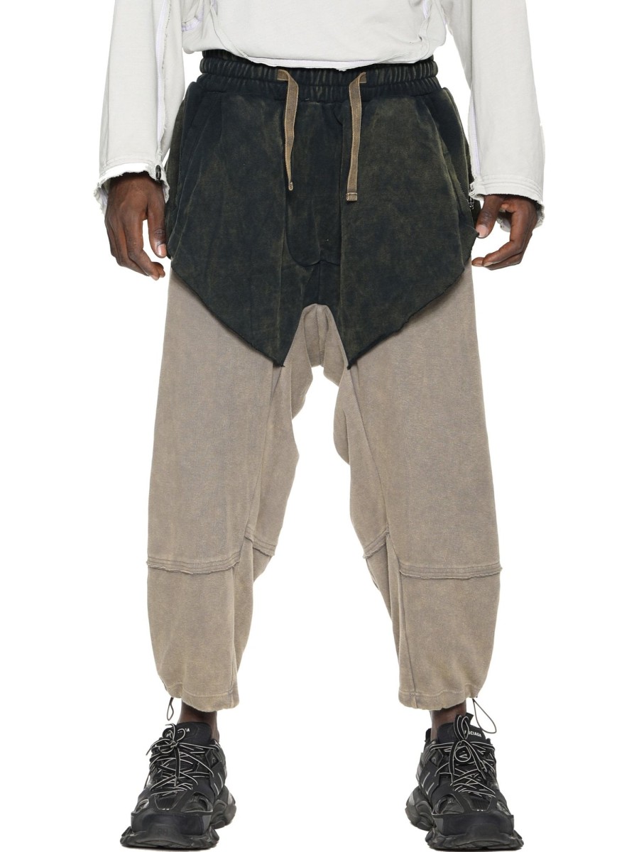 Men HAMCUS Pants | Contrast Panel Sweatpants