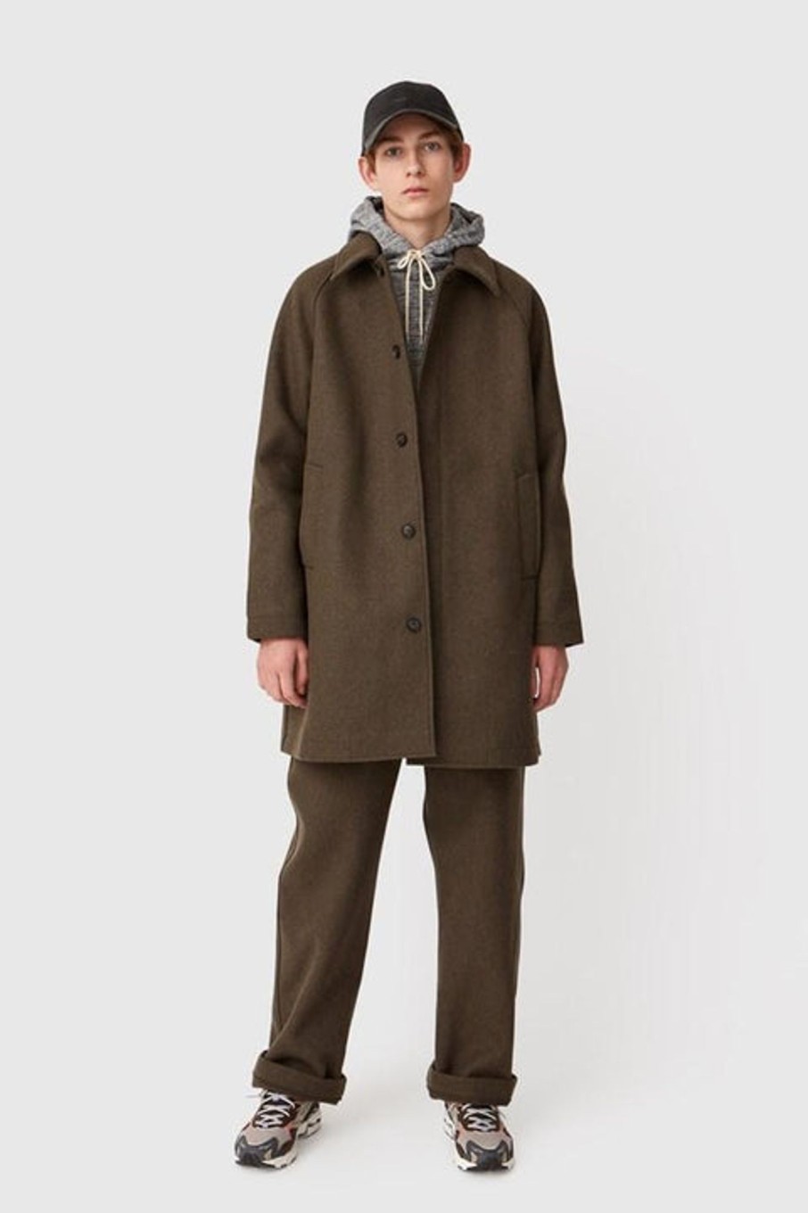 Men Wood Wood Jackets | Filip Coat