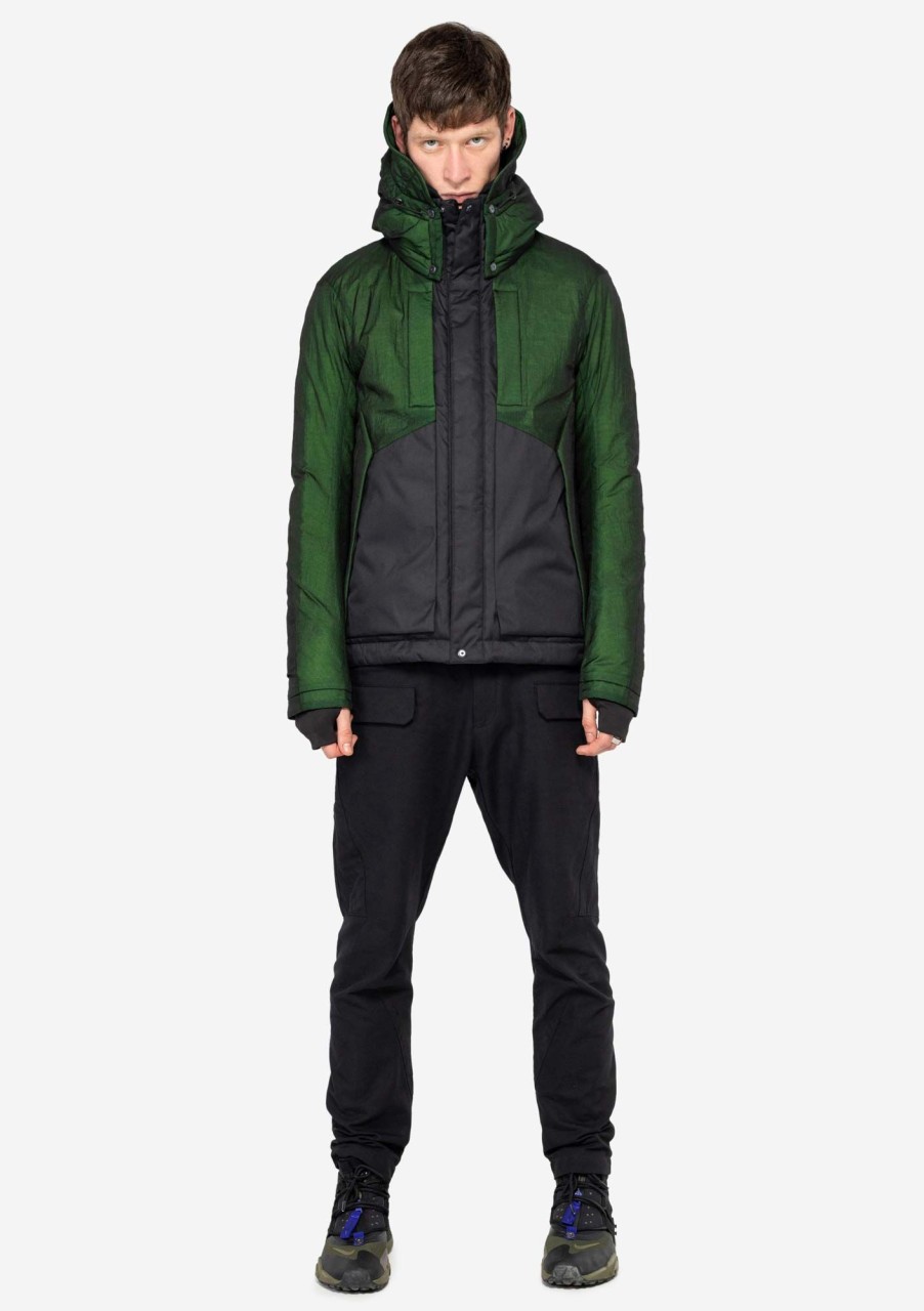 Men KRAKATAU Jackets | Removable Hood Padded Jacket Larsen