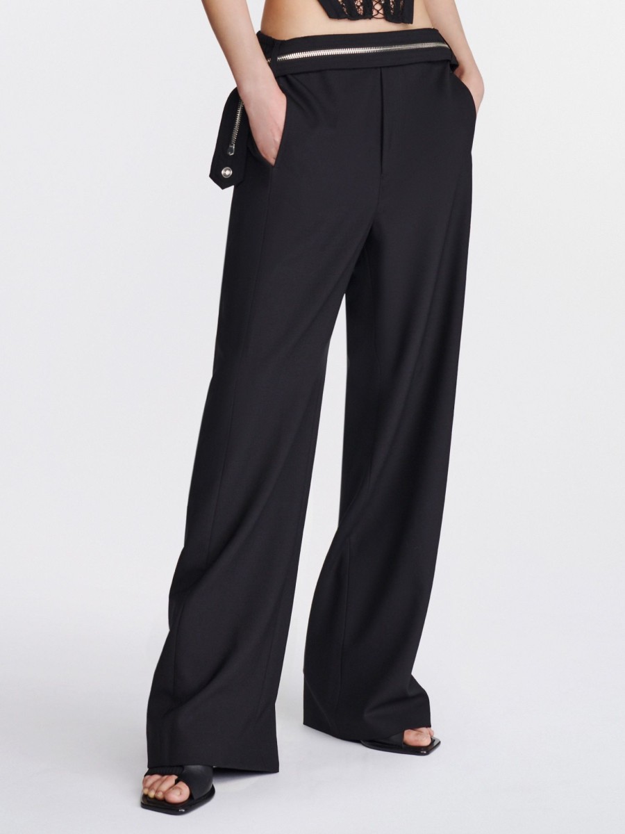 Men DION LEE Pants | Dion Lee Zip Access Trouser