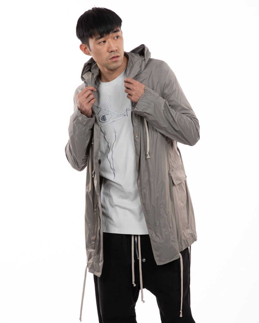 Men Rick Owens Jackets | Hooded Coat