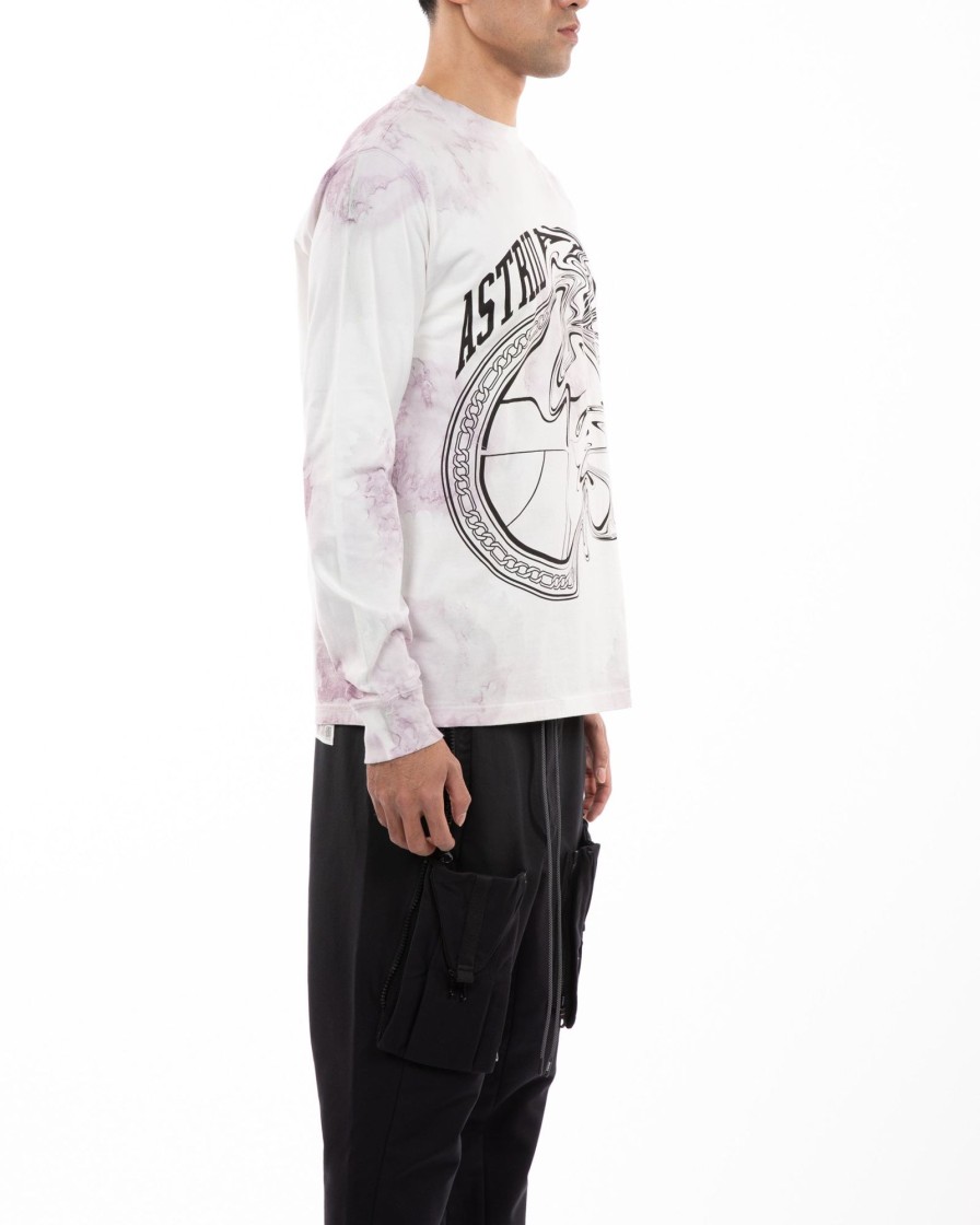 Men Astrid Andersen T-Shirts | Long Sleeve Tie Die Jersey