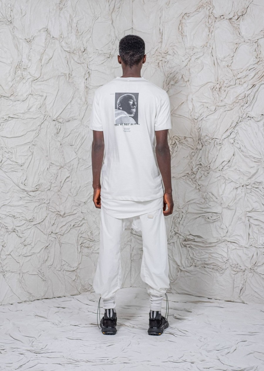 Men ISO.POETISM T-Shirts | T-Shirt With Portrait Serigraphy Print