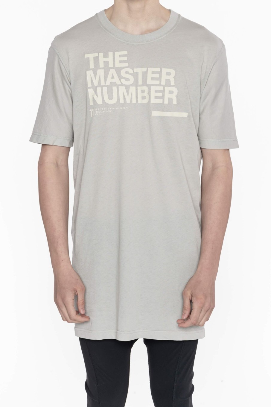 Men Boris Bidjan Saberi T-Shirts | Ts5 Printed T-Shirt