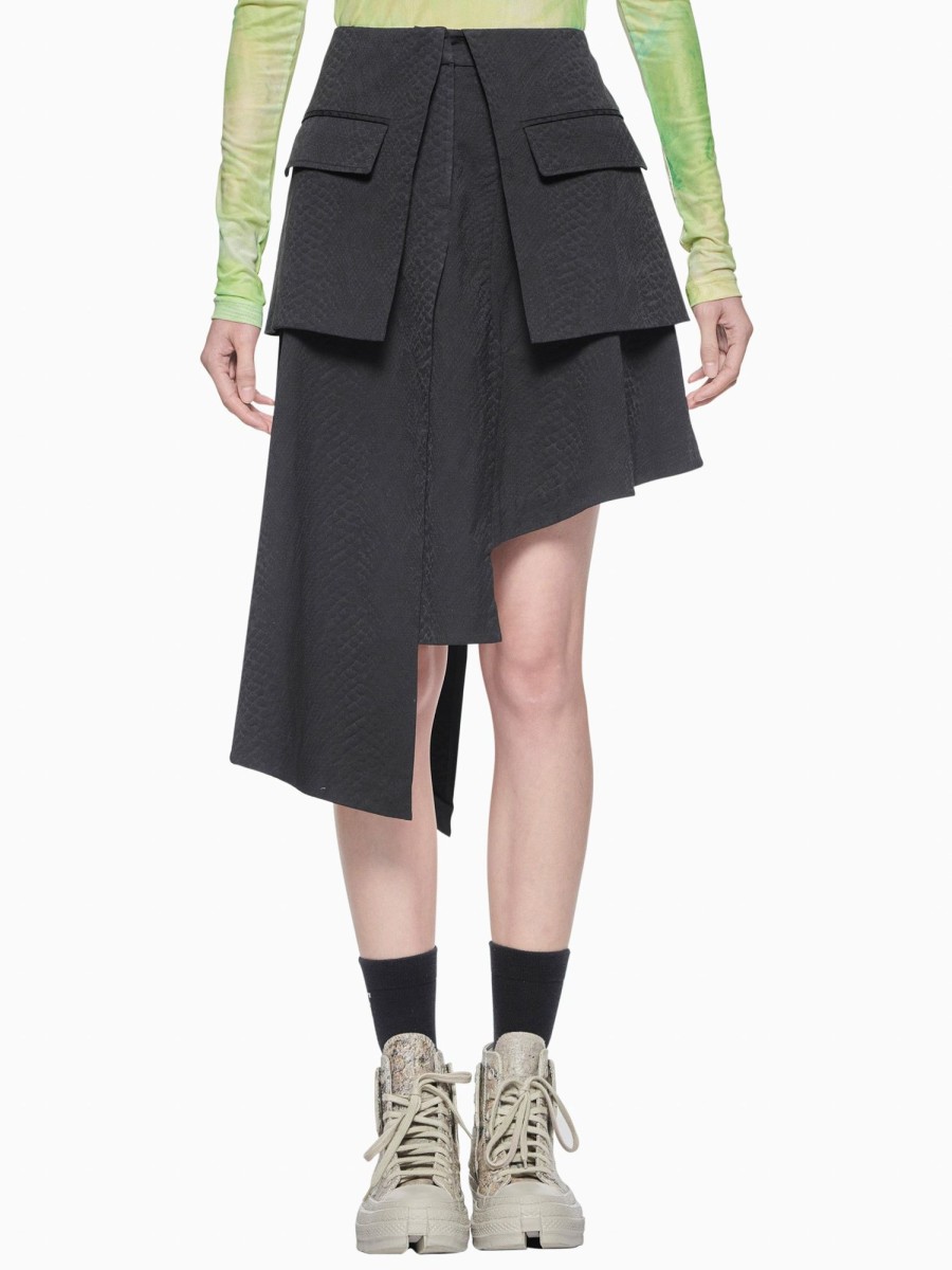 Women Feng Chen Wang Dresses & Skirts | Patch Pocket Skirt