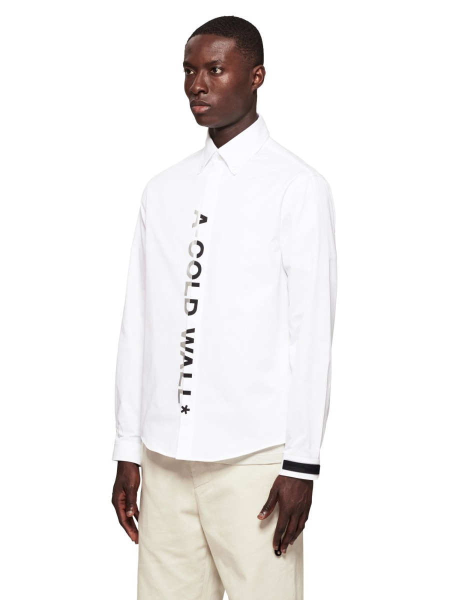 Men A-COLD-WALL Shirts | Split Dialogue Shirt