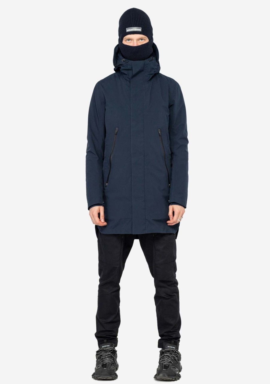 Men KRAKATAU Jackets | Liner Parka Planck