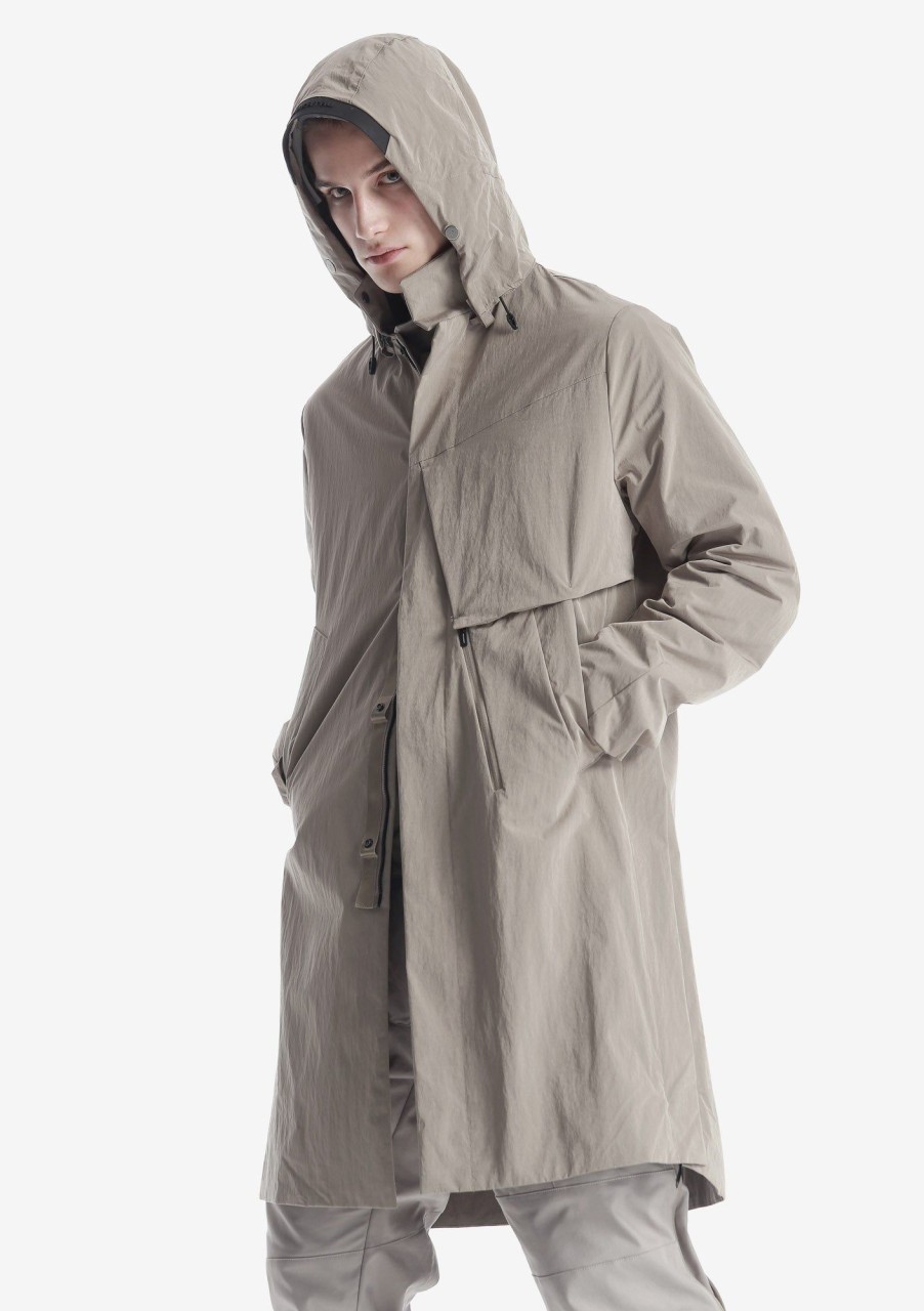 Men KRAKATAU Jackets | Waterproof Trench Coat Masaru