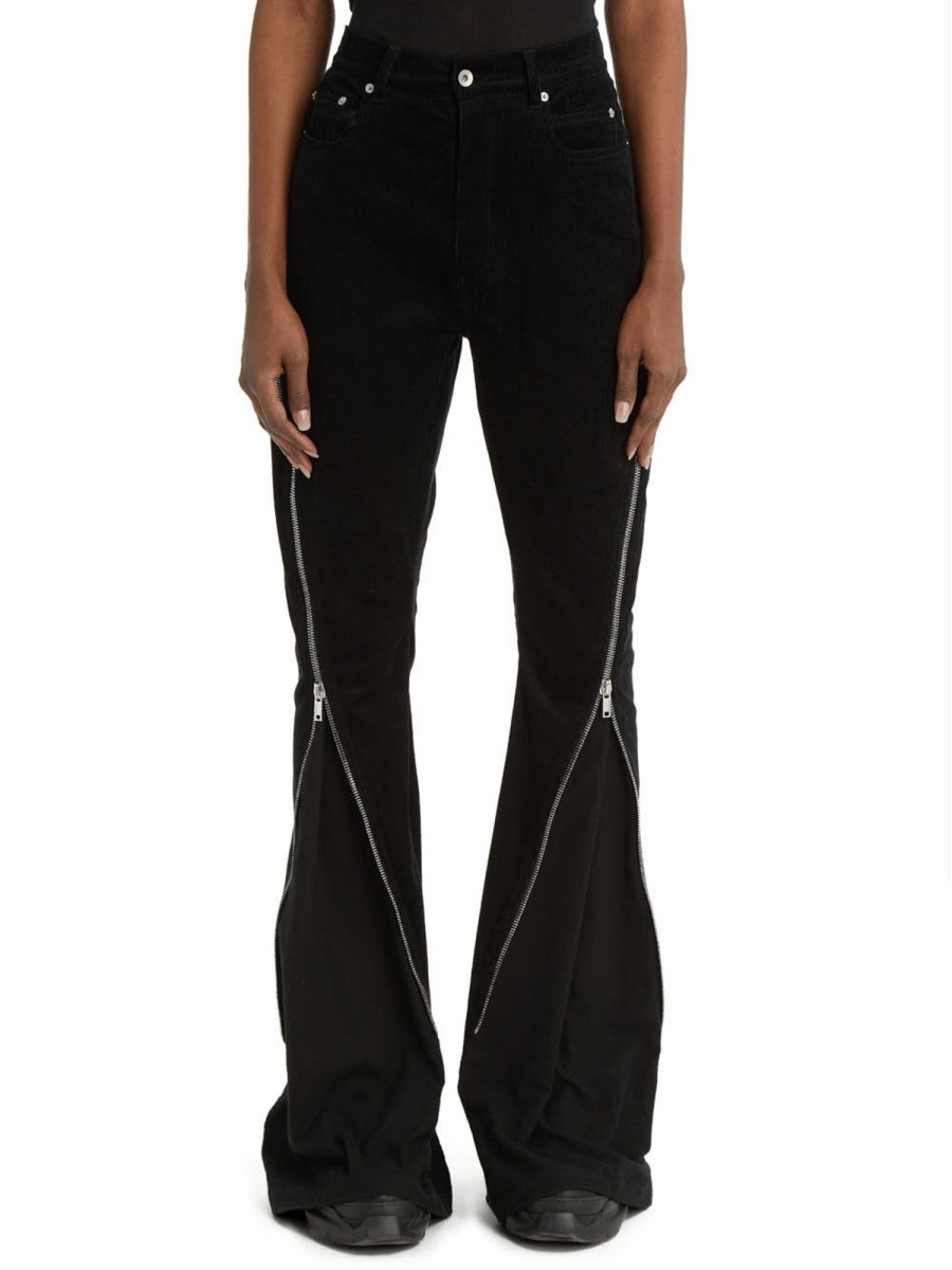 Men Rick Owens Pants | Rick Owens Drkshdw Woven Pants Bolan Banana