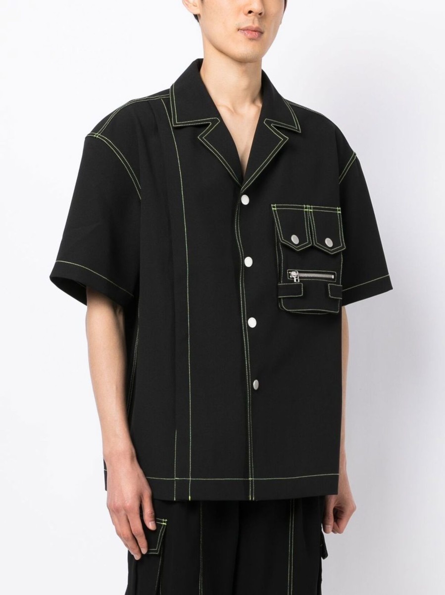 Men Feng Chen Wang Shirts | Feng Chen Wang 3D Pocket Hawaiian Shirt