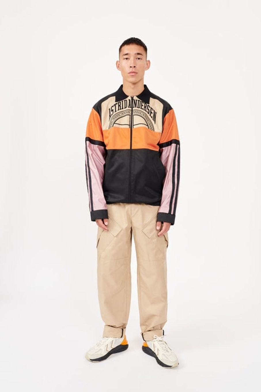 Men Astrid Andersen Jackets | Track Embroidery Jacket