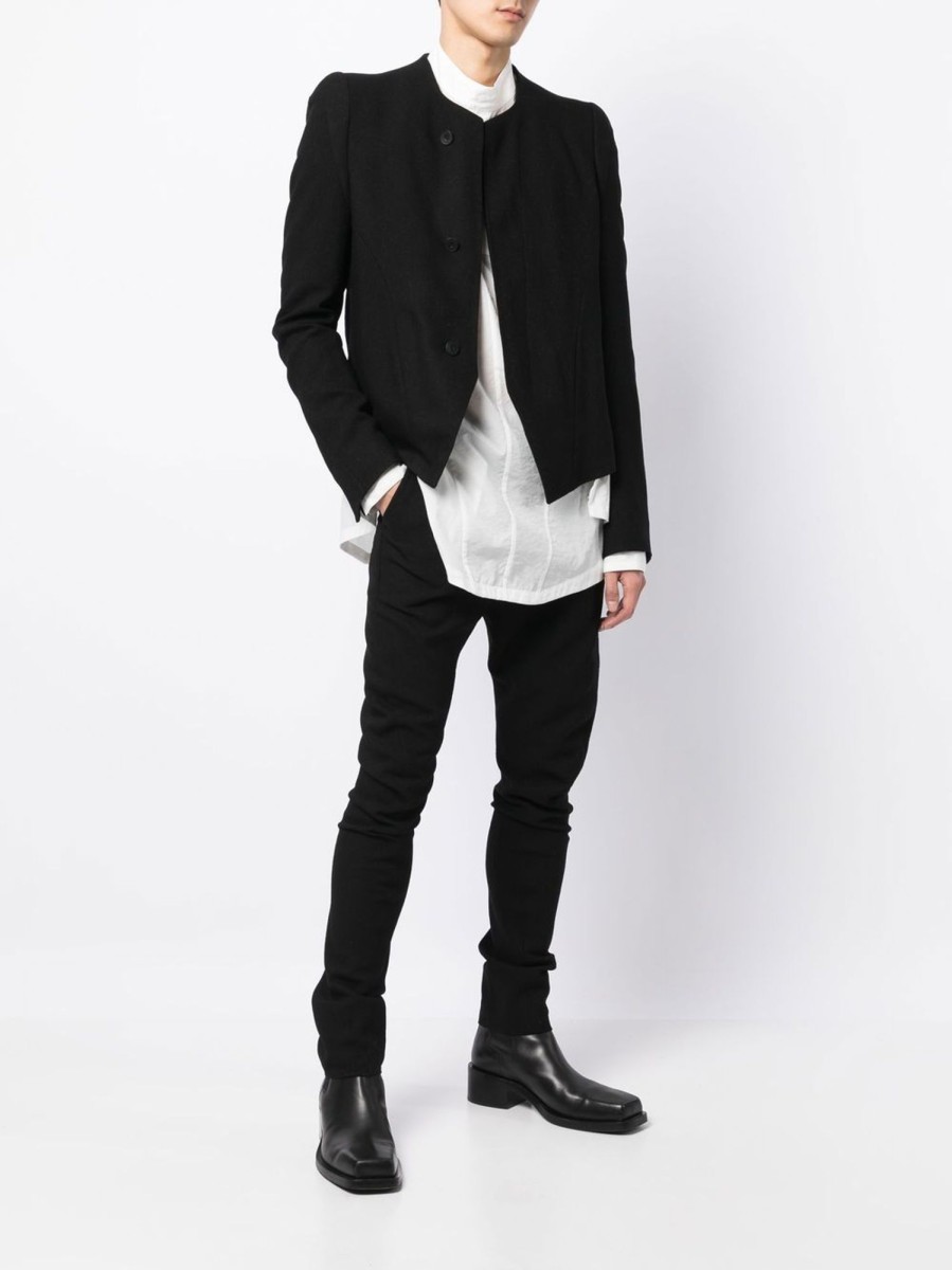 Men Julius_7 Pants | Julius Black Prism Trousers