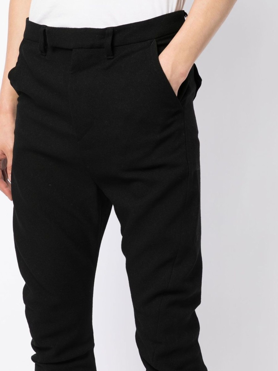 Men Julius_7 Pants | Julius Black Prism Trousers