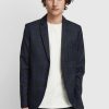 Men Wood Wood Jackets | Frederik Checked Blazer