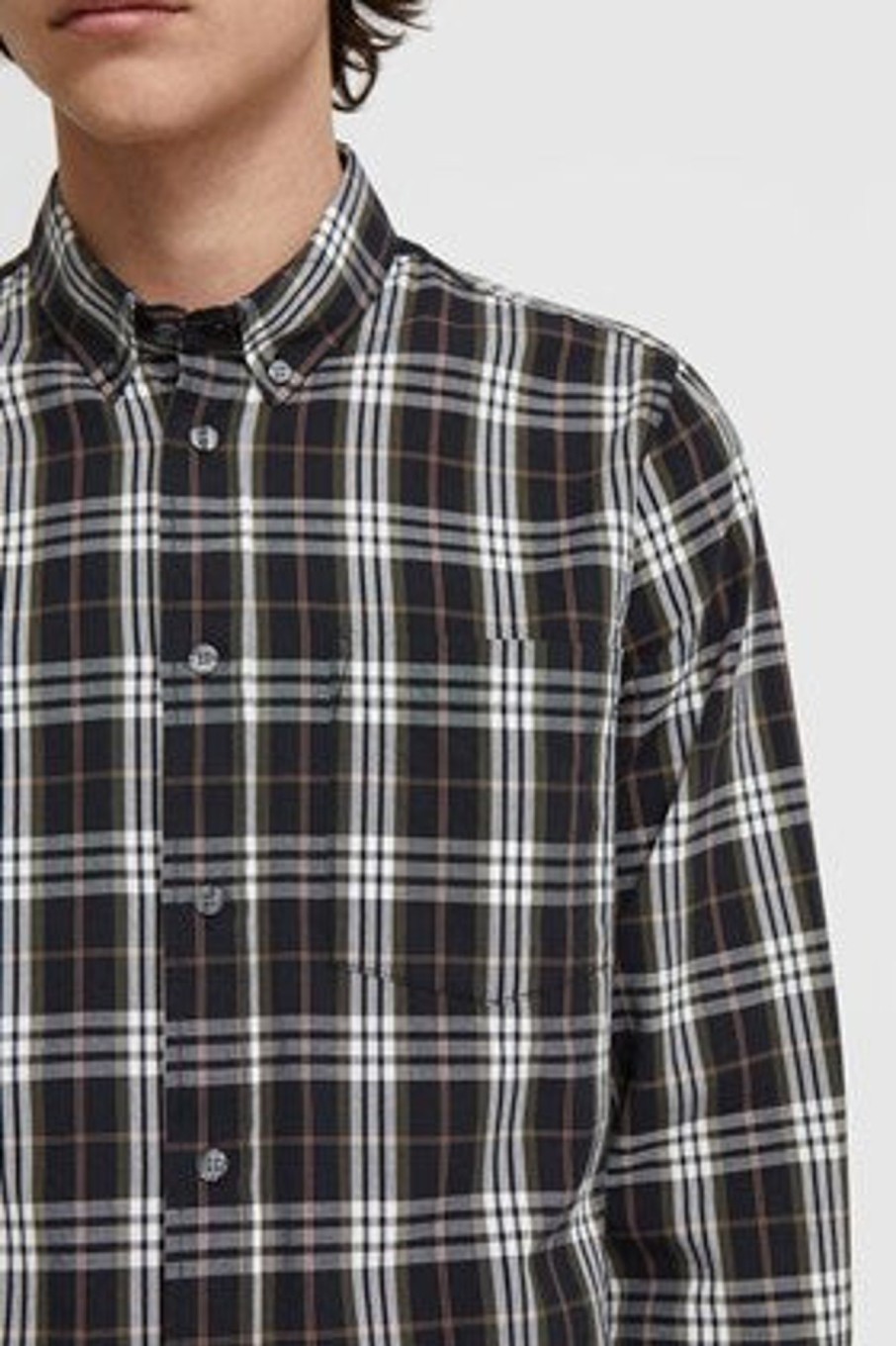 Men Wood Wood Shirts | Andrew Flannel Shirt