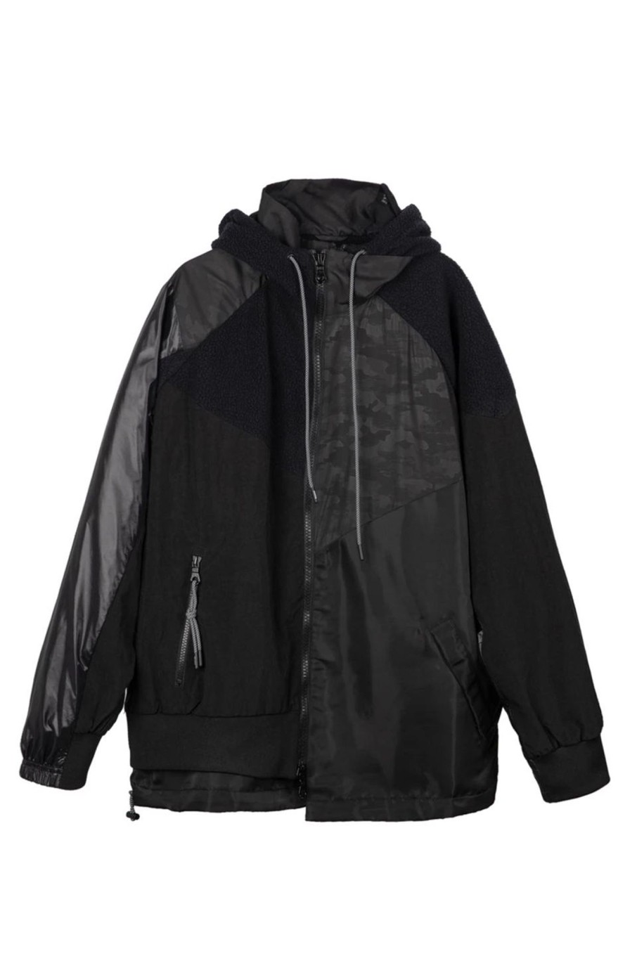 Men MOSTLY HEARD RARELY SEEN Jackets | Oversized Black Jacket