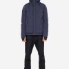 Men KRAKATAU Jackets | Removable Hood Padded Jacket Larsen