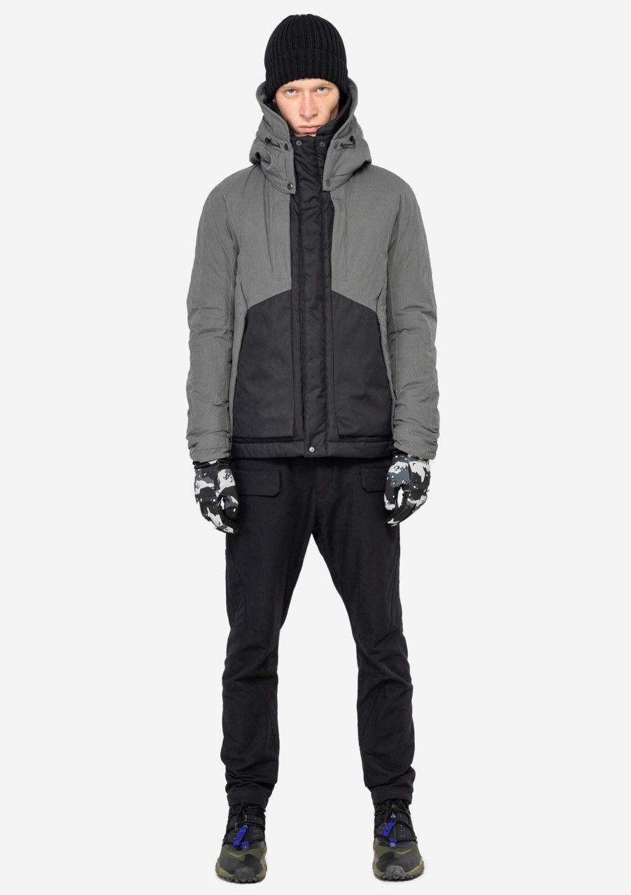 Men KRAKATAU Jackets | Removable Hood Padded Jacket Larsen