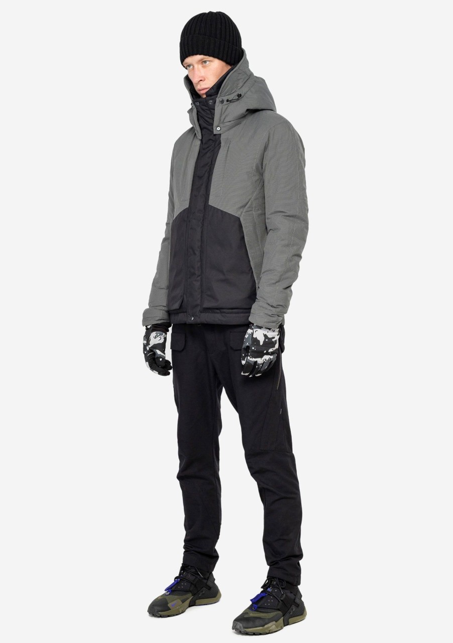 Men KRAKATAU Jackets | Removable Hood Padded Jacket Larsen