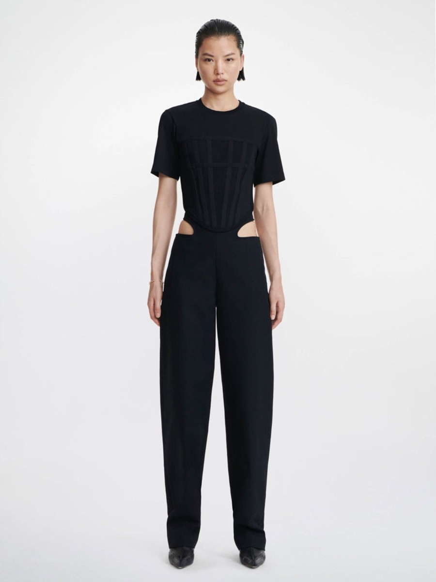 Men DION LEE Pants | Y-Front Buckle Trousers