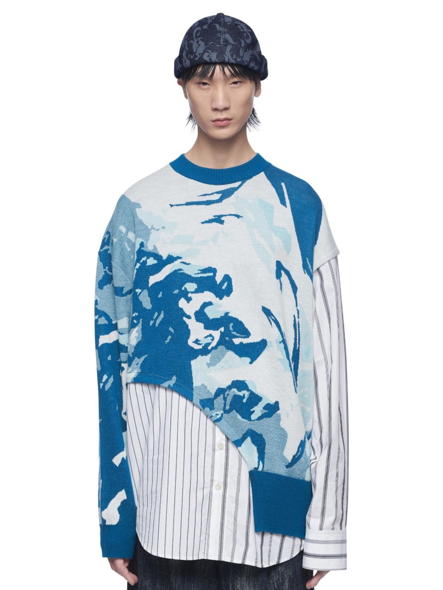 Men Feng Chen Wang Sweatshirts | Knit Sweater