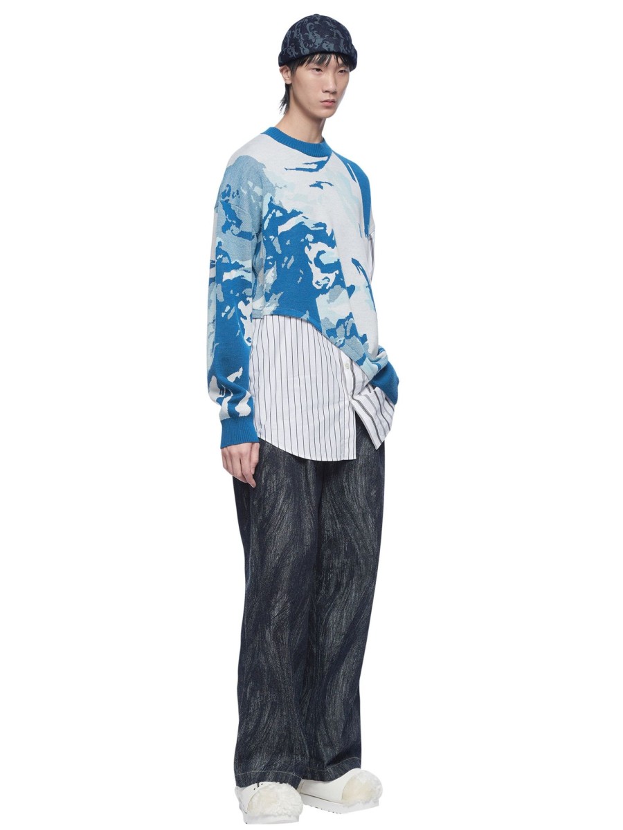 Men Feng Chen Wang Sweatshirts | Knit Sweater