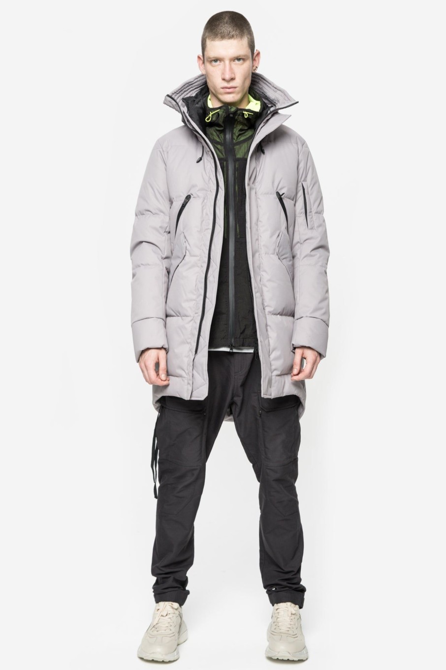 Men KRAKATAU Jackets | Long Down Jacket Strofo