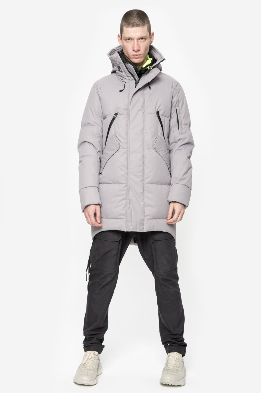 Men KRAKATAU Jackets | Long Down Jacket Strofo