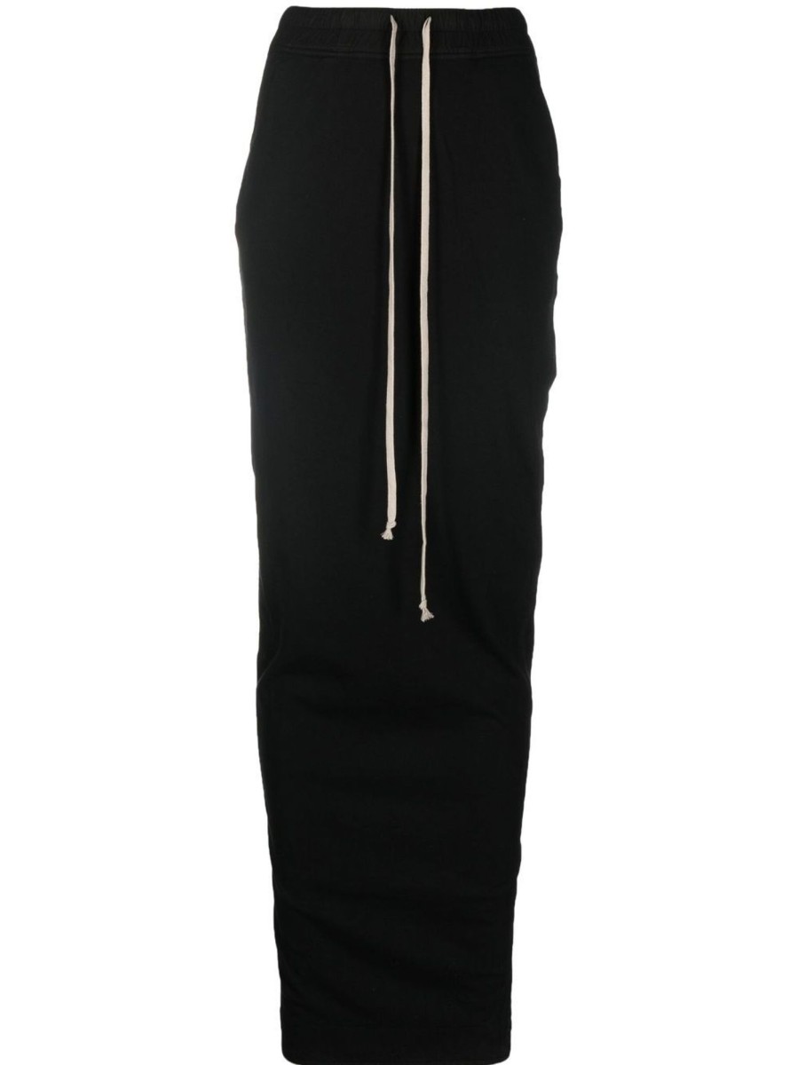 Women Rick Owens Dresses & Skirts | Rick Owens Drkshdw Pull On Pillar Skirt