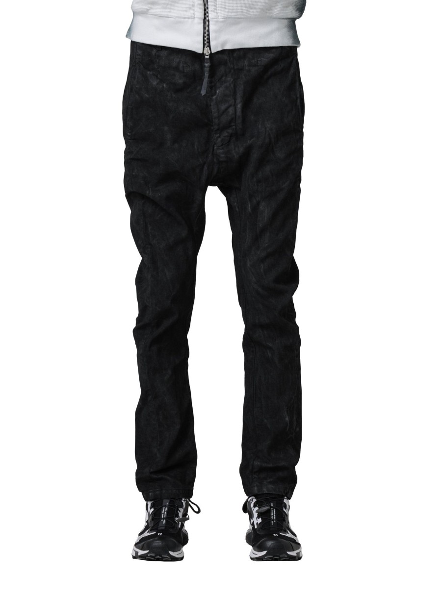 Men Boris Bidjan Saberi Pants | Straight Leg Dark Wash Jeans