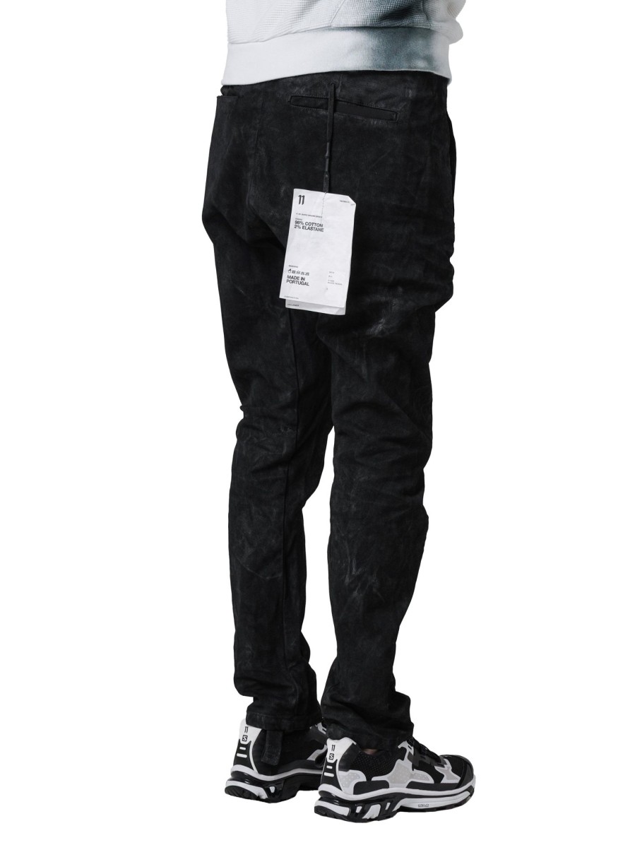 Men Boris Bidjan Saberi Pants | Straight Leg Dark Wash Jeans