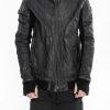 Men Boris Bidjan Saberi Jackets | Zip 22 Leather Jacket