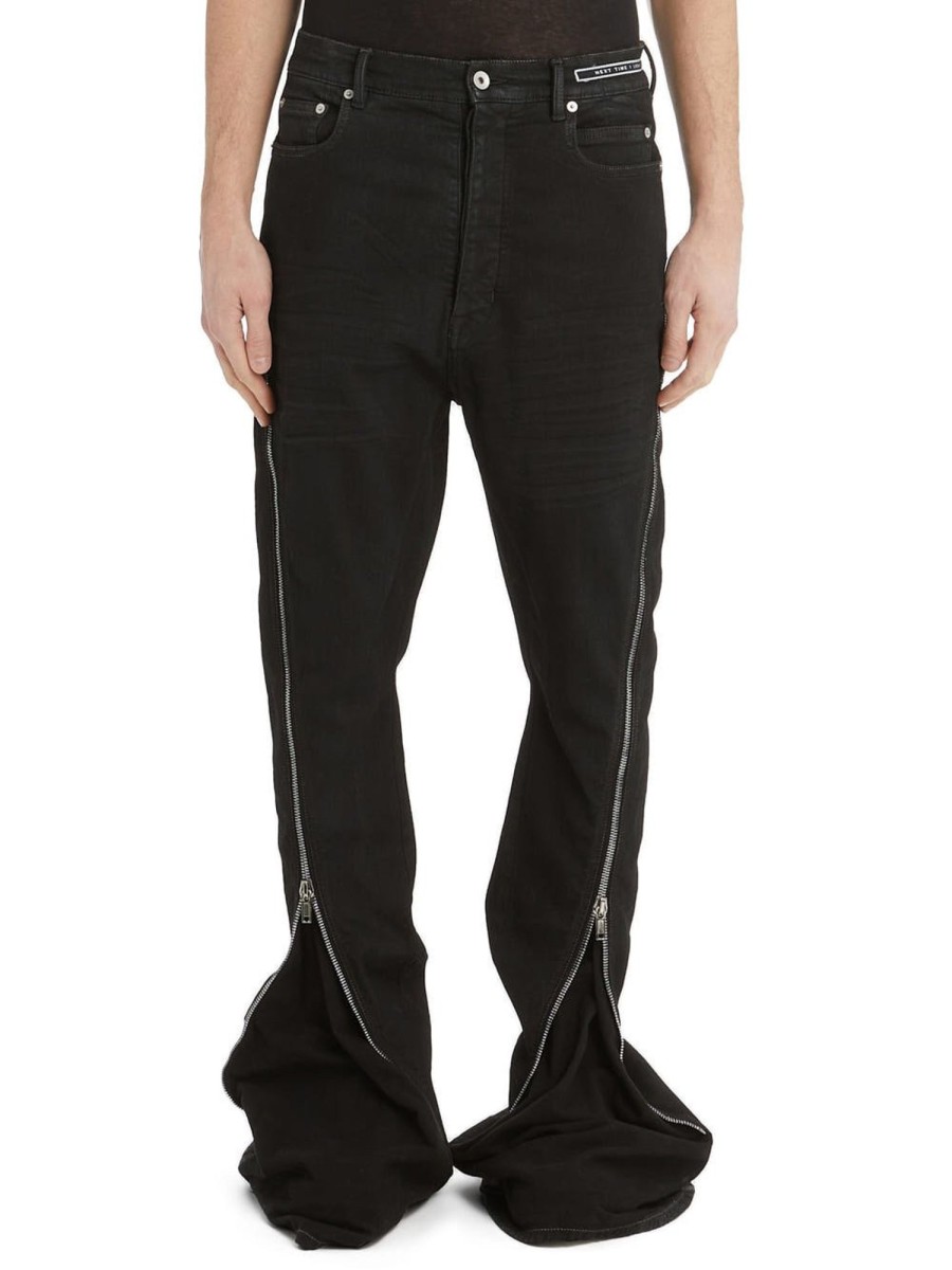 Men Rick Owens Pants | Rick Owens Drkshdw Denim Pants Bolan Banana