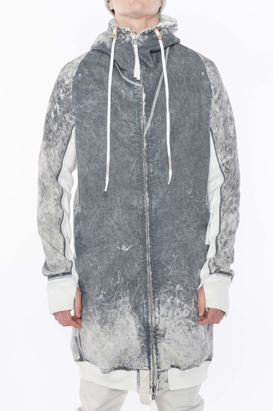 Men Boris Bidjan Saberi Jackets | Boris Bidjan Saberi Hybrid Zipper3.1St