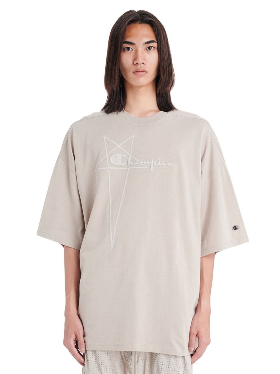 Men Rick Owens T-Shirts | Rick Owens X Champion Tommy T