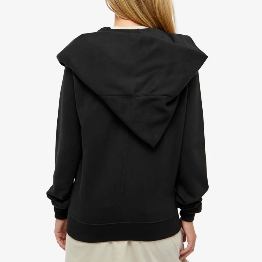 Men Rick Owens Sweatshirts | Rick Owens Drkshdw Knit Sweatshirt Mountain Hoodie