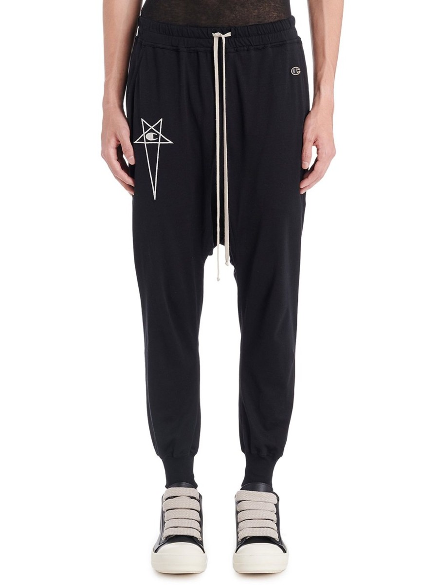 Men Rick Owens Pants | Rick Owens X Champion Prisoner Drawstring