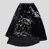 Women SANKUANZ Dresses & Skirts | Black Inkjet Skirt