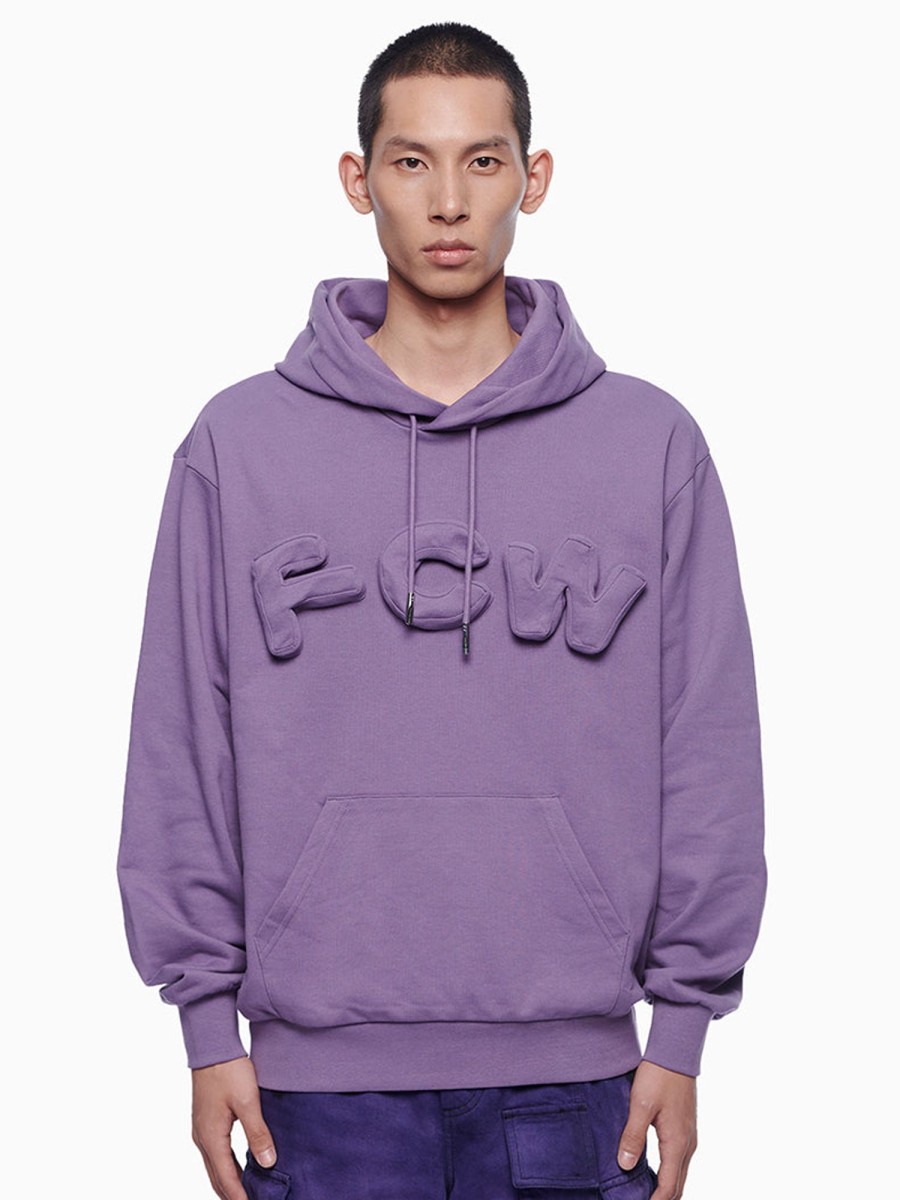 Men Feng Chen Wang Sweatshirts | 3D Logo Letter Hoodie