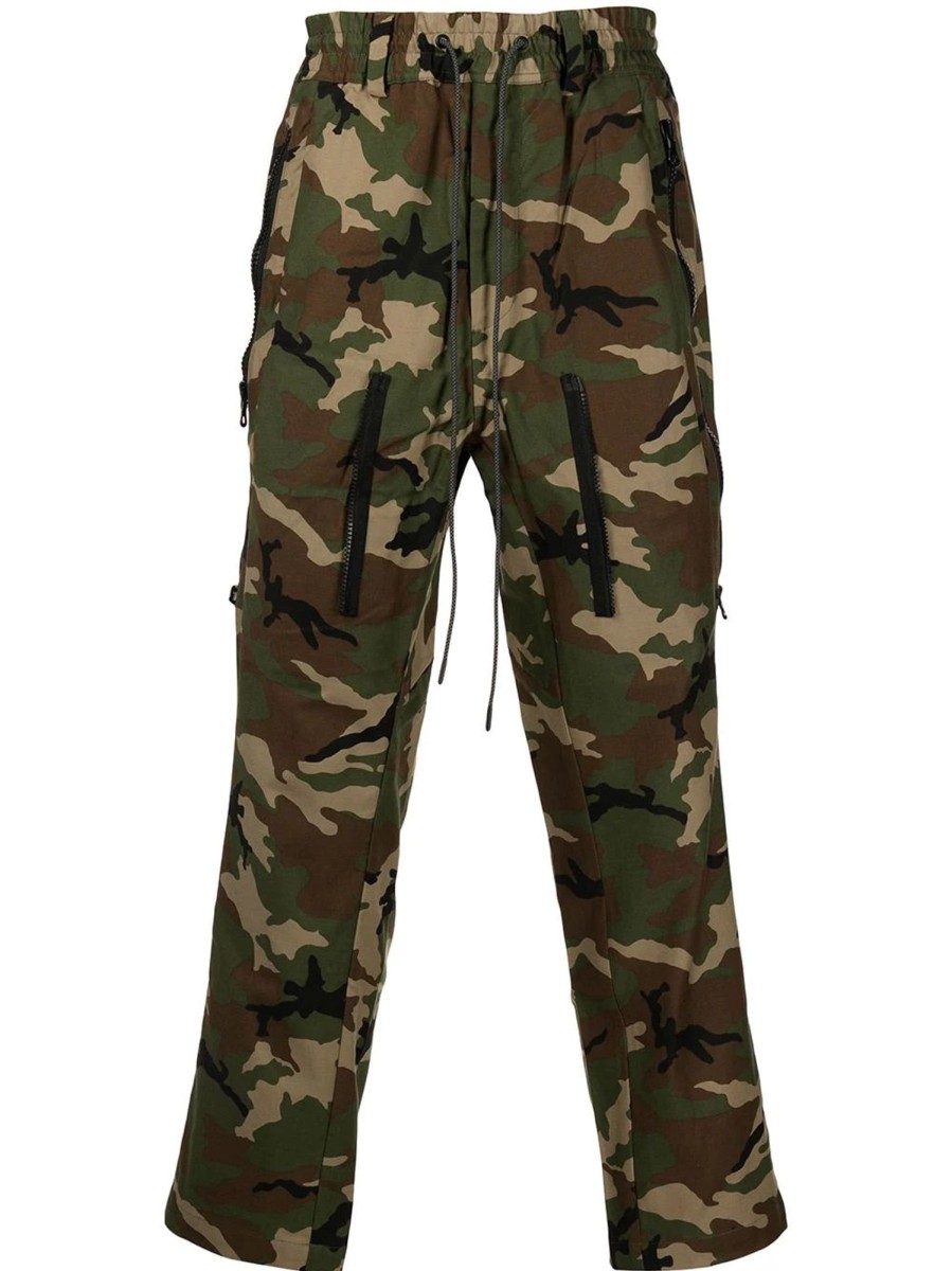 Men MOSTLY HEARD RARELY SEEN Pants | Mostly Heard Rarely Seen Camouflage Straight-Leg Trousers