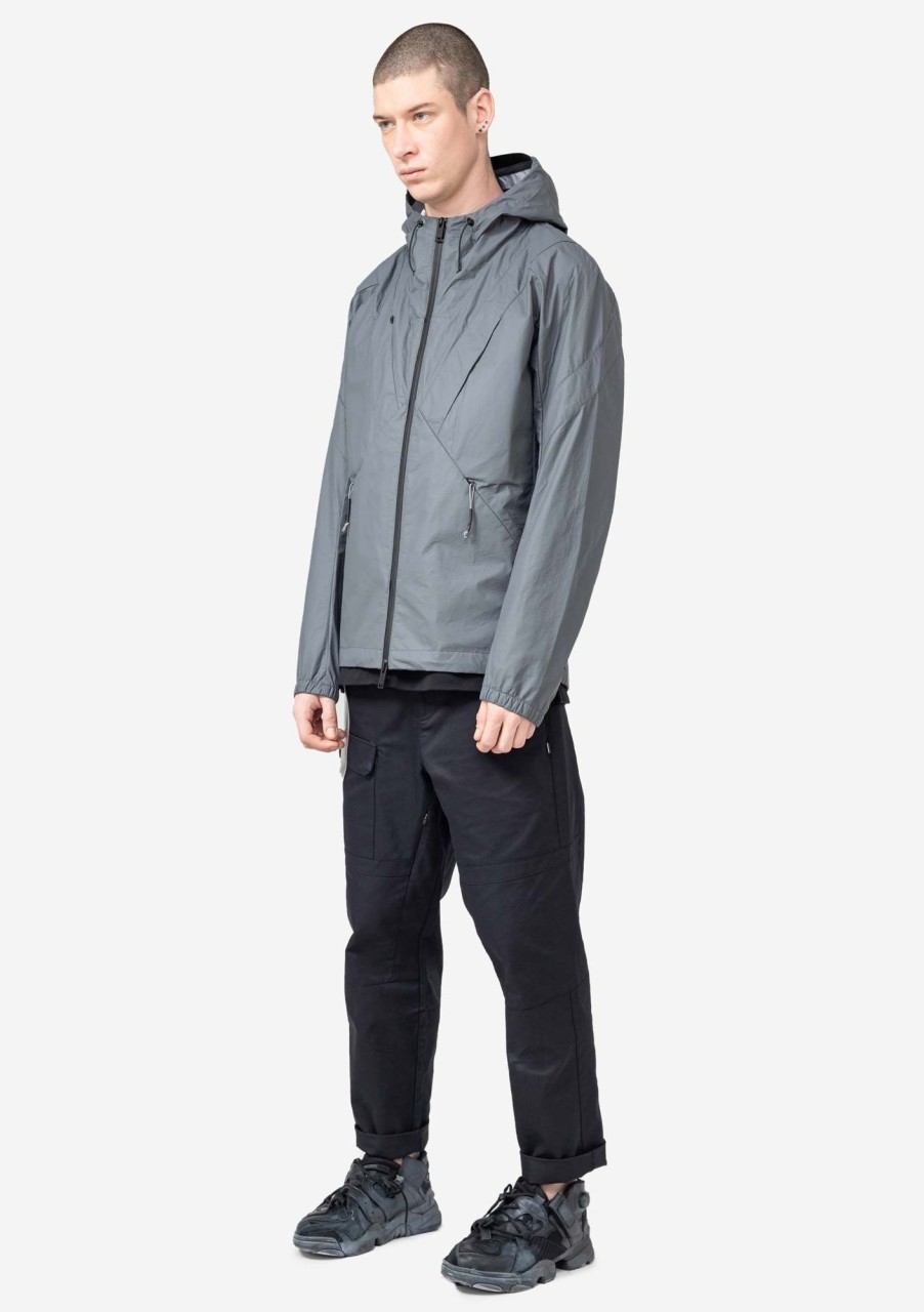 Men KRAKATAU Jackets | 3L Tyvek Hooded Lightweight Jacket Rothko