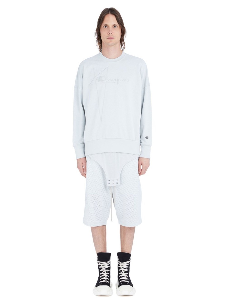 Women Rick Owens Sweatshirts | Rick Owens X Champion Pullover Sweater