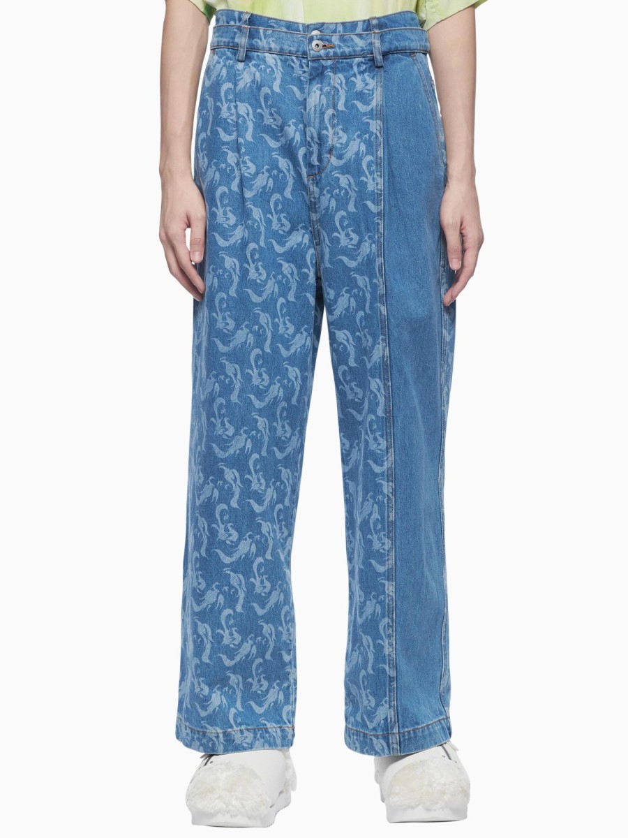 Men Feng Chen Wang Pants | Phoenix Denim Jeans