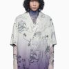 Men Feng Chen Wang Shirts | Printed Hawaiian Shirt