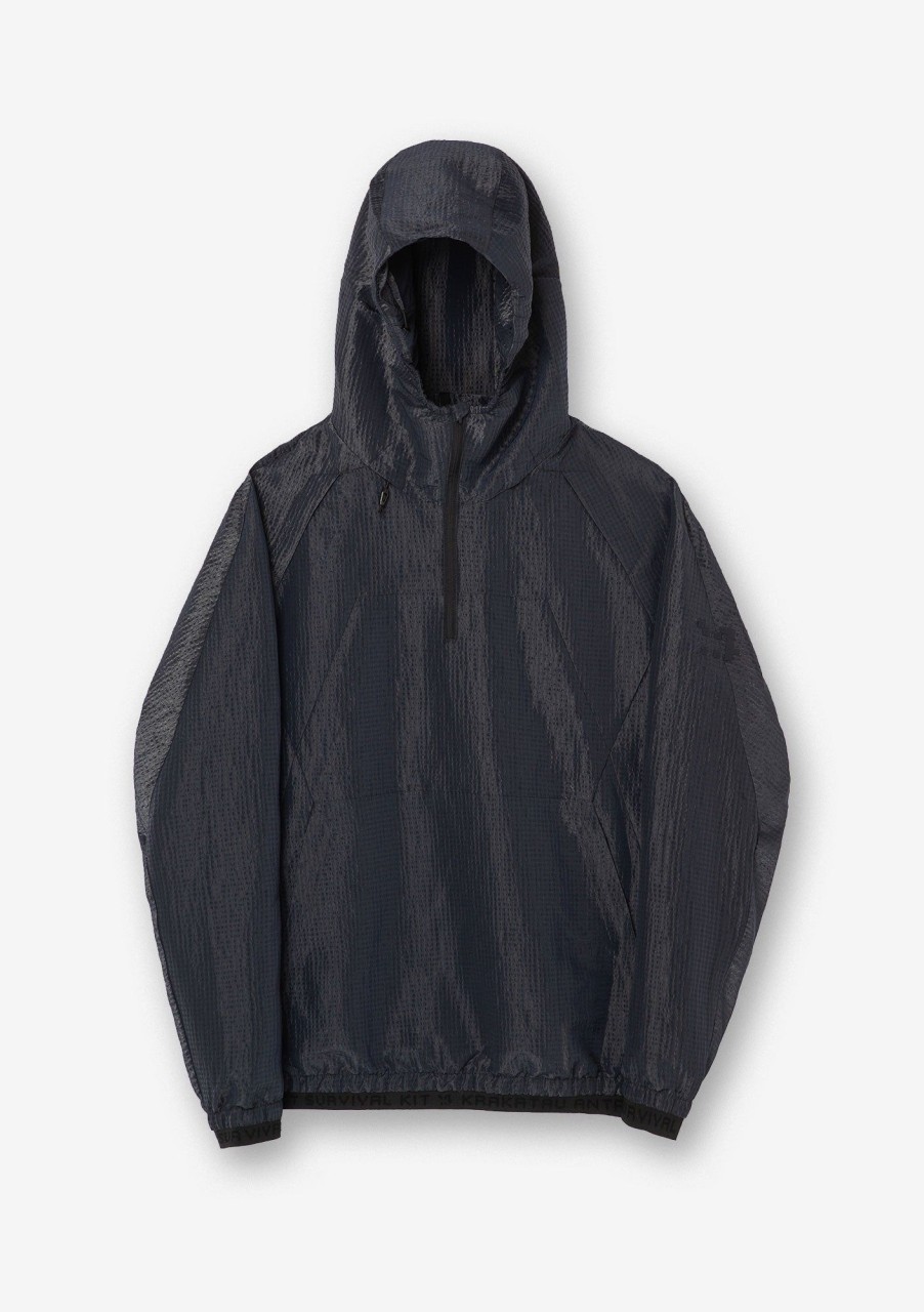 Men KRAKATAU Jackets | Texturized Nylon Anorak