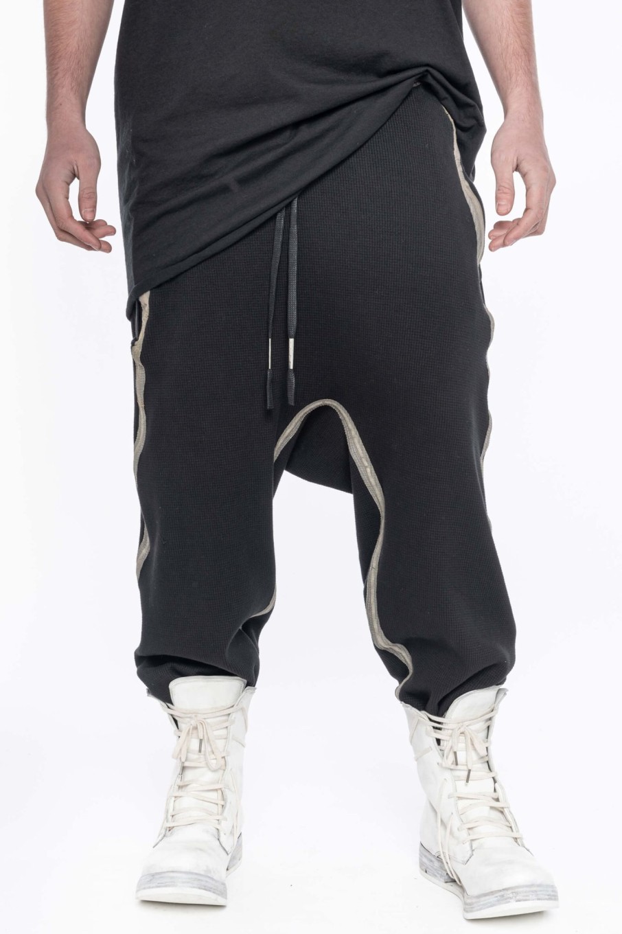 Men Boris Bidjan Saberi Pants | P9 Jogger Pants Black