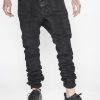 Men Boris Bidjan Saberi Pants | P13 Hand Stitched Tight Fit Pants