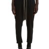 Men Rick Owens Pants | Prisoner Drawstring Knit Pants